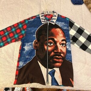 Supreme Multicolor Graphic Zip-Up Jacket